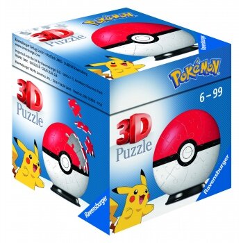 Pokémon puzzle 3D Pokéball: Classic (54 pièces)